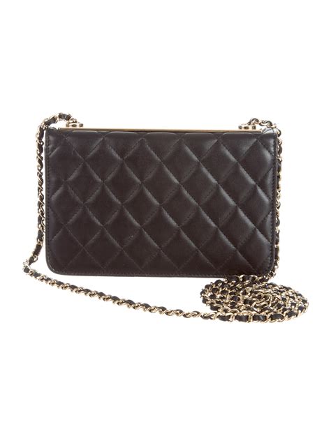 chanel tan wallet on chain|chanel trendy wallet on chain.